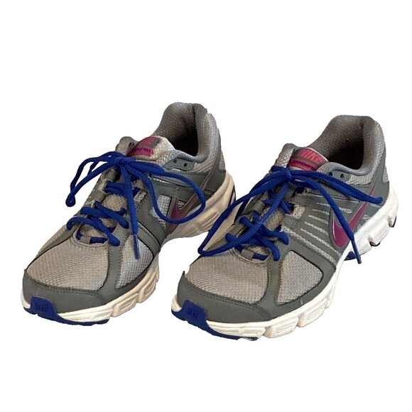 Nike Womens Downshifter 5 Sneaker Sz 9 Gray 537571-008  Running Shoes - Picture 3 of 10